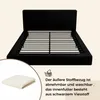 Flieks Polsterbett 180x200cm mit Lattenrost, Doppelbett Produktbild-Vorschau 4