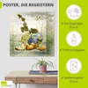 ARTland Poster Birnenernte Größe: 40x40 cm Produktbild-Vorschau 2