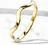 Damen Ring Edelstahl Welle Herren Stapelring Bandring Produktbild-Vorschau 2