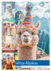 Witzige Alpakas (Wandkalender 2027 DIN A4 hoch), CALVENDO Produktbild-Vorschau 1