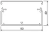 Hager Leitungsführungskanal LF4009009016 40x90mm Náhled obrázku produktu 3