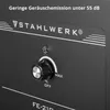 Odciąg oparów STAHLWERK FE-210 ST z potrójnym filtrem i Podgląd zdjęcia produktu 4