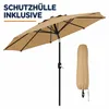 Sonnenschirm Ø2,7m Gartenschirm Terrassenschirm Marktschirm Produktbild-Vorschau 12