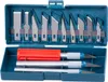 Set de scalpels Strend Pro HK104, set de cutters, 13 pieces Voir les images du produit 1