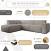 AX LIVING Couch Sofa L Form Didim L Beige – 292 cm, Produktbild-Vorschau 5
