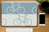 MuchoWow® Laptop Aufkleber Sticker Cover Fahrrad - Blau - Produktbild-Vorschau 2