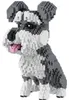 16049 - Schnauzer (Balody) Diamond Blocks - Tessere da Anteprima dell’immagine prodotto 1