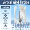 Windturbine 3000W 12V - Hoog Rendement Off Grid - Aluminium Productafbeelding-voorbeeld 1