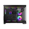 GAMEMAX HYPE-M BK, Mini-Tower, ohne Netzteil, USB/Audio, Produktbild-Vorschau 3