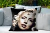 MuchoWow® Outdoor Kissen - Frau - Locken - Lippenstift - Produktbild-Vorschau 4