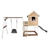AXI Spielhaus Liam mit Sandkasten, Nestschaukel & grauer Produktbild-Vorschau 4