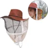 Včelař Ochranný klobouk,Anti Bee Hat,Kovboj Včelařství Náhled obrázku produktu 4