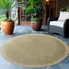 Outdoor-Teppich, einfarbig, grün, Teppich für Terrasse, Produktbild-Vorschau 3