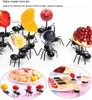 Ameisenfutter-Picks Wiederverwendbare Obst Dessert Gabel Produktbild-Vorschau 5