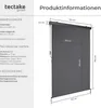 Product information and dimensions for a retractable awning. Náhled obrázku produktu