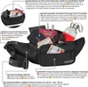 PEDEA Gürteltasche "TREND" Gr. L, schwarz Produktbild-Vorschau 7