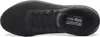 A top-down view of a black Skechers slip-in shoe. Anteprima dell’immagine prodotto