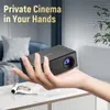 ZELURXX Mini-Projektor, Tragbarer Beamer, LED, Unterstützt Produktbild-Vorschau 6