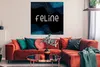 MuchoWow® Poster Feline - Pastell - Mädchen 100x100 cm - Produktbild-Vorschau 2