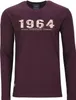 Übergrößen Longshirt Vintage Number beige AHORN SPORTSWEAR Produktbild-Vorschau 1