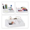 Relaxdays Kosmetik-Organizer aus Acryl, Kleiner Make Up Produktbild-Vorschau 3