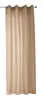 1er Set Vorhänge Schal Ösen »Berlin« HxB 245x140 cm Sand Produktbild-Vorschau 2