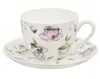 Buchensee Teetassen / Kaffeetassen Porzellan, 4 Tassen je Produktbild-Vorschau 3