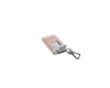 A small, gold-colored flashlight with a keychain attachment is shown against a white background. Anteprima dell’immagine prodotto
