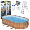 Bestway 56719 Power Steel Frame Pool 610 x 366 x 122 cm Produktbild-Vorschau 1