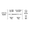 Hama Audio Connecting Cable 5-pin DIN Male Plug - 3.5 mm Náhled obrázku produktu 2