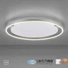 LED stropné svietidlo - biele - hliník - plast - Ø 58 cm - Náhľad obrázku produktu 14