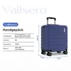 VALLSERO Trolley 16 Zoll koffer Reisekoffer Reisetrolley Produktbild-Vorschau 2