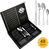 Besteck Set, 48-teiliges Besteckset für 12 Personen  mit Produktbild-Vorschau 1