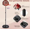GOPLUS 2 in 1 Basketballkorb mit Dartscheibe & 6 Darts, Produktbild-Vorschau 2