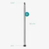 Navaris 2x Stahlflex Schlauch Armaturenanschluss - G3/8 Produktbild-Vorschau 6