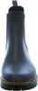 A front view of a black Chelsea boot with a thick sole. Produktbild-Vorschau