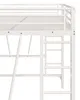 Hochbett, 140 x 200 cm, Metallbettgestell, Doppelleiter, Produktbild-Vorschau 15