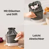 Lot de 3 paniers de rangement en jute - résistants et Voir les images du produit 4