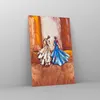 Bilder auf glas - Einteilig - Frauen Kleider Öl - 80x120cm Produktbild-Vorschau 4