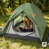 Epifit 2 Mann Zelt 205x150x120 cm Wasserdicht Camping Produktbild-Vorschau 11