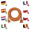 Verlängerungskabel 15 m / 1 Steckdose / orange / PVC / 250 V / 1,5 mm2 Anteprima dell’immagine prodotto