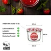 BigDean 48x Marmeladengläser 230ml - Einmachgläser Produktbild-Vorschau 5