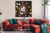 MuchoWow® Poster Ostereier - Regenbogen - Ostern 100x100 cm Produktbild-Vorschau 2