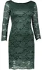 Numoco Vestido de encaje para mujer, color verde claro, Vista previa de la imagen del producto 2