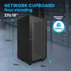 Extralink Armoire rackable 27U 600x1000 Noir debout Voir les images du produit 7