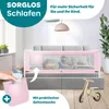 KESSER® Bettschutzgitter Reise Bett Rausfallschutz Produktbild-Vorschau 6
