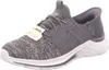 A single gray Skechers sneaker is shown from the side against a white background. Anteprima dell’immagine prodotto