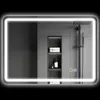 Miroir de salle de bain LED HOMCOM, coussin anti-buée, 3 Voir les images du produit 1