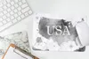 MuchoWow® Mauspad Mousepad Weltkarte - Aquarell - Produktbild-Vorschau 5