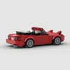 BlockBuddie™ MX5 inspirierter Roadster Cabrio – 306 Teile – Produktbild-Vorschau 3